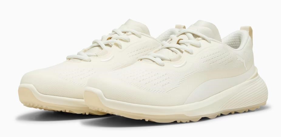Puma Gruve Sport Damen Golfschuhe, warm white/alpine snow