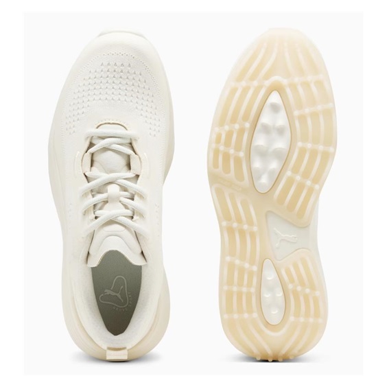 Puma Gruve Sport Damen Golfschuhe, warm white/alpine snow