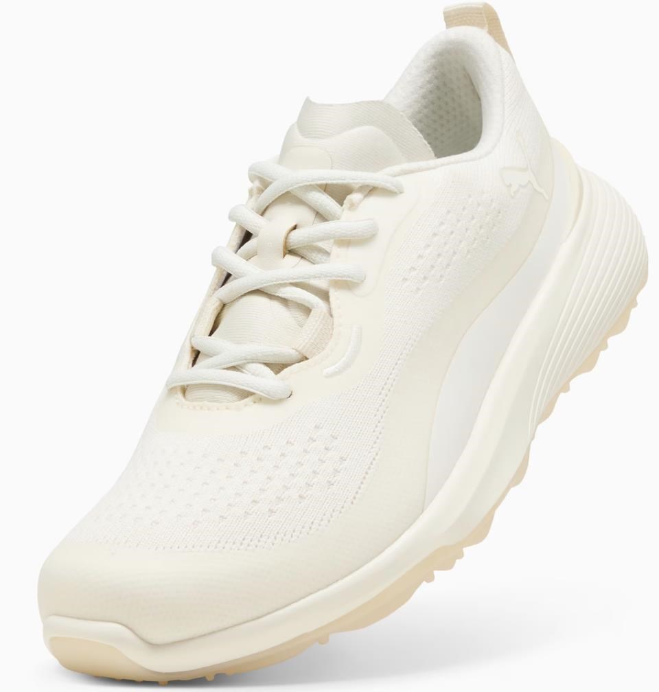 Puma Gruve Sport Damen Golfschuhe, warm white/alpine snow