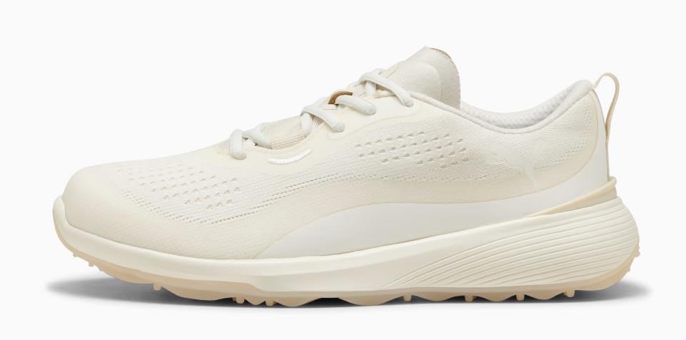 Puma Gruve Sport Damen Golfschuhe, warm white/alpine snow