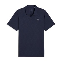 Puma Mattr Deco Jacquard Herren Poloshirt, dunkelblau
