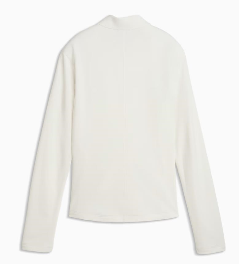 Puma Pure Textured Full-Zip Damenjacke, warm white