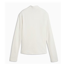 Puma Pure Textured Full-Zip Damenjacke, warm white