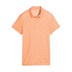 Puma Cloudspun Wavey Damen Poloshirt, melon glow