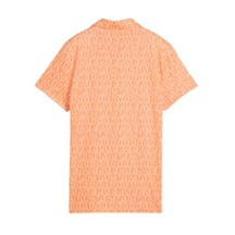 Puma Cloudspun Wavey Damen Poloshirt, melon glow