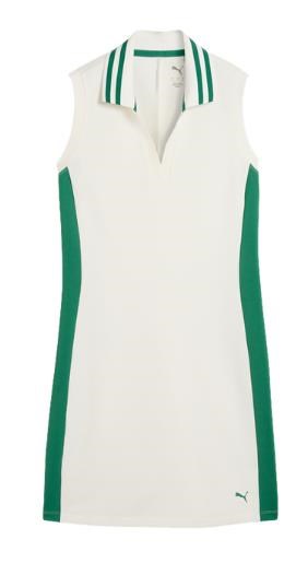 Puma Pique Damen Golfkleid, warm white