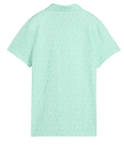 Puma Cloudspun Wavey Damen Poloshirt, mint jelly