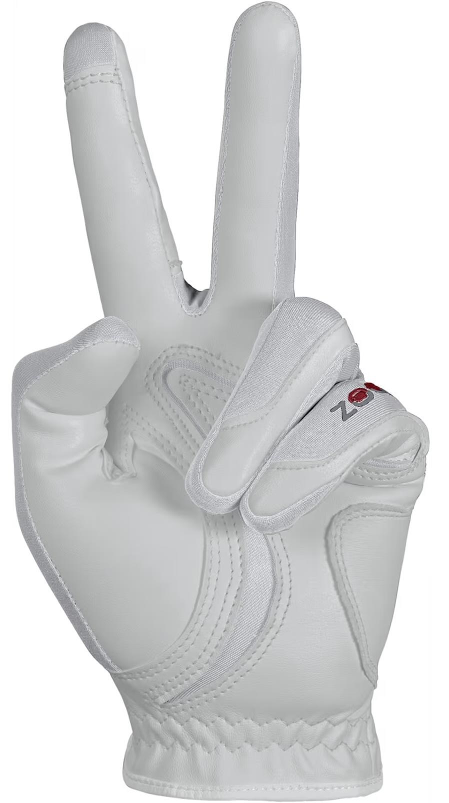 Zoom Hybrid Damen Handschuh, weiss