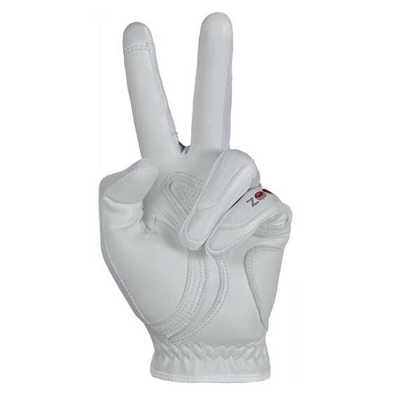 Zoom Hybrid Damen Handschuh, weiss