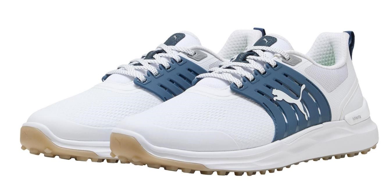 Puma Ignite Elevate 2 Herren Golfschuhe, weiss/blau