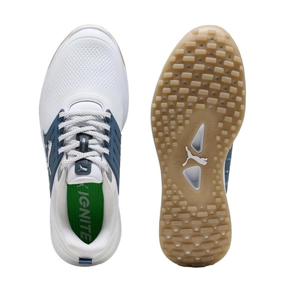 Puma Ignite Elevate 2 Herren Golfschuhe, weiss/blau
