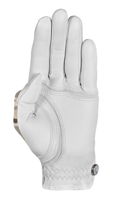 Zoom Sun Style Powernet Damen Golfhandschuh, weiß/beige Tarnmuster