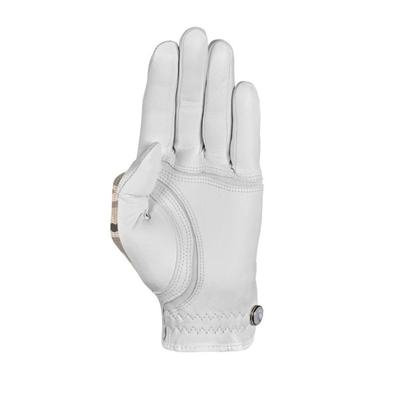 Zoom Sun Style Powernet Damen Golfhandschuh, weiß/beige Tarnmuster