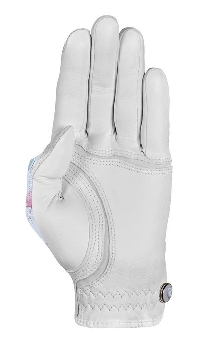 Zoom Sun Style Powernet Damen Golfhandschuh, weiss/Blumen