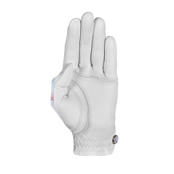 Zoom Sun Style Powernet Damen Golfhandschuh, weiss/Blumen