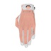 Zoom Sun Style Powernet Damen Golfhandschuh, weiss/apricotfarben