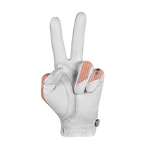 Zoom Sun Style Powernet Damen Golfhandschuh, weiss/apricotfarben