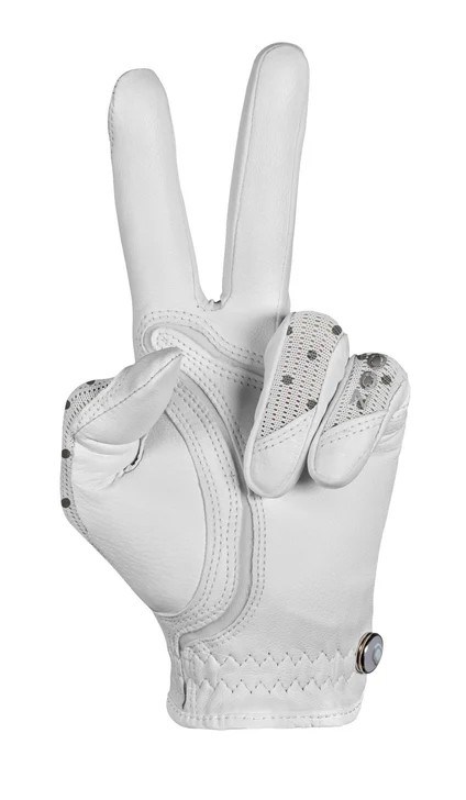 Zoom Sun Style Powernet Damen Golfhandschuh, weiss/polka dot