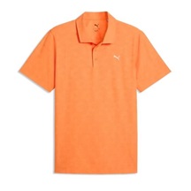 Puma Mattr Deco Jacquard Herren Poloshirt, orange