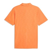 Puma Mattr Deco Jacquard Herren Poloshirt, orange