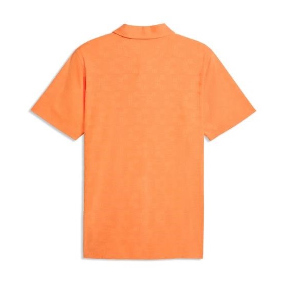 Puma Mattr Deco Jacquard Herren Poloshirt, orange