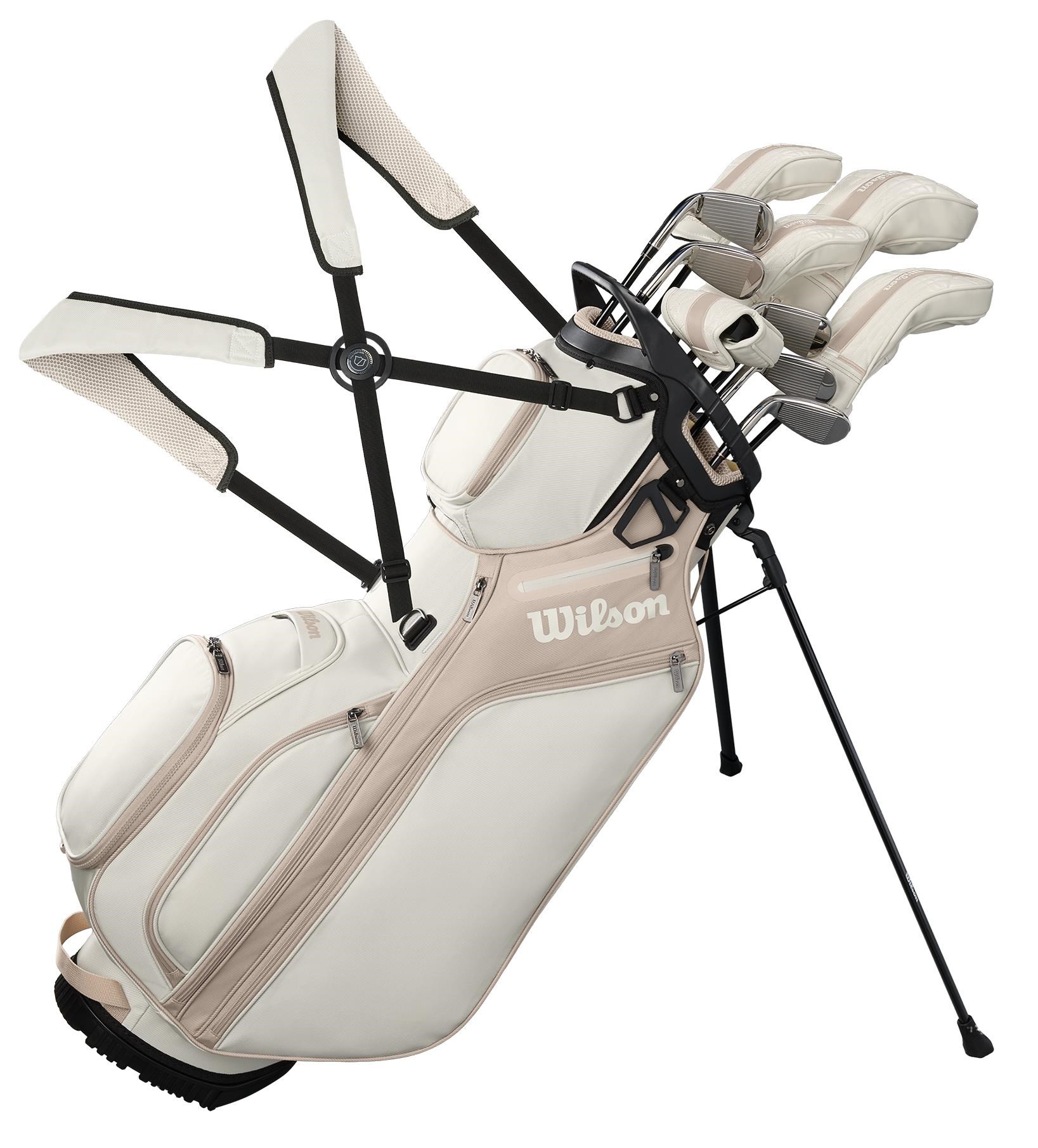 Wilson Aurora Damen Golfset + stand bag