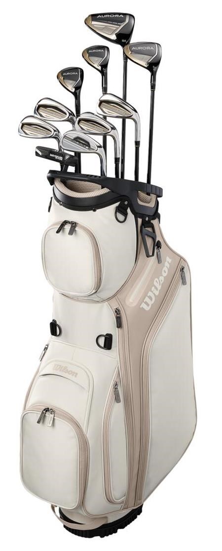 Wilson Aurora Damen Golfset + stand bag