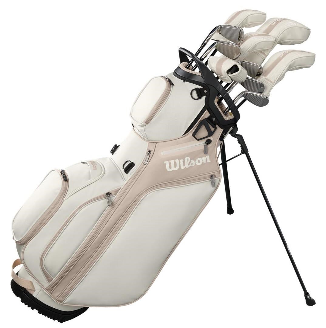 Wilson Aurora Damen Golfset + stand bag