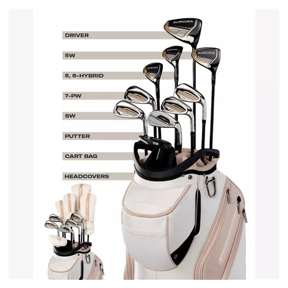 Wilson Aurora Damen Golfset
