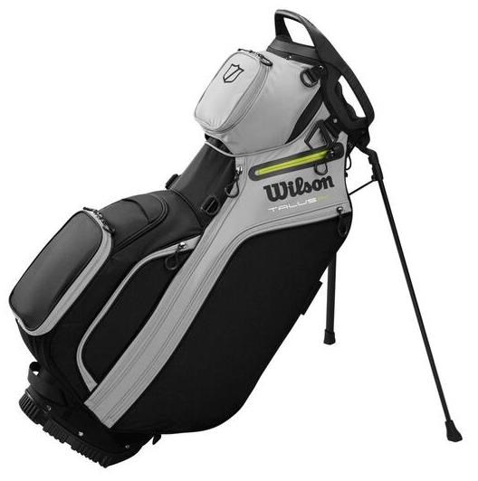 Wilson Talus 14 Standbag, schwarz/grau/gelb