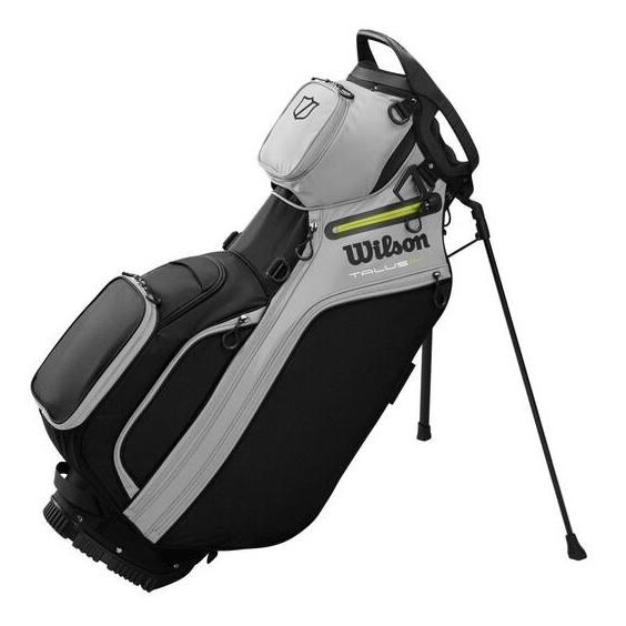 Wilson Talus 14 Standbag, schwarz/grau/gelb