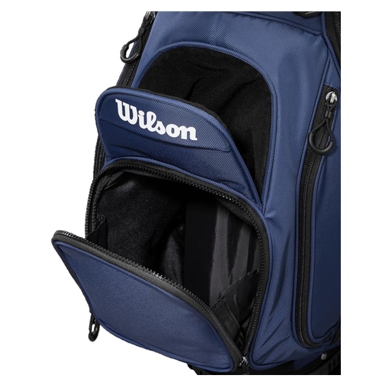 Wilson Talus 14 Standbag, dunkelblau/weiss