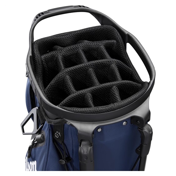 Wilson Talus 14 Standbag, dunkelblau/weiss