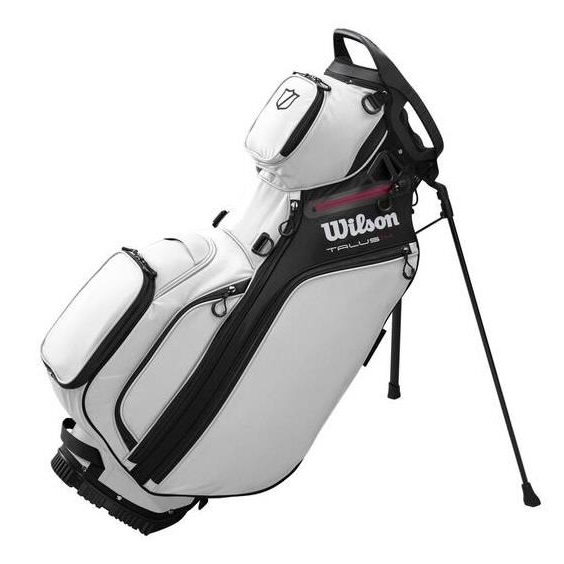 Wilson Talus 14 Standbag, weiss/schwarz
