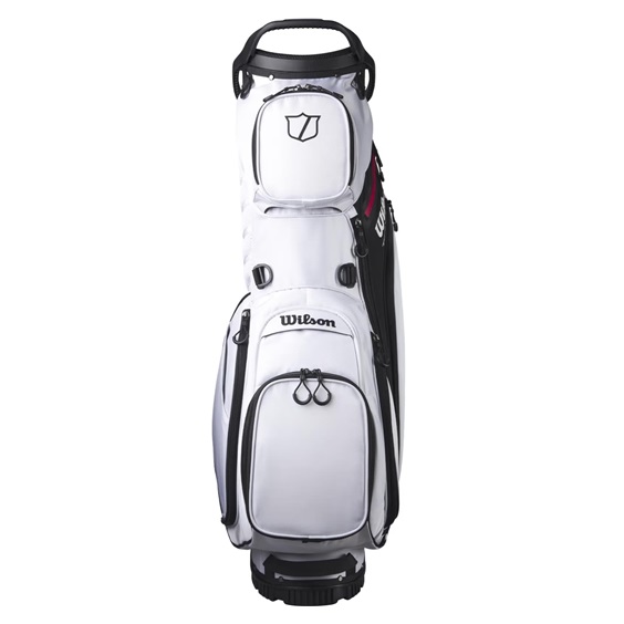 Wilson Talus 14 Standbag, weiss/schwarz