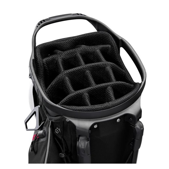 Wilson Talus 14 Standbag, weiss/schwarz