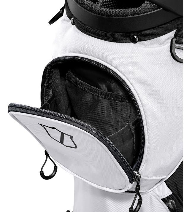 Wilson Talus 14 Standbag, weiss/schwarz