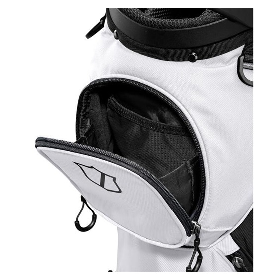 Wilson Talus 14 Standbag, weiss/schwarz