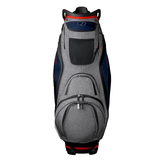 Wilson Alpine Dry Cartbag, grau/dunkelblau/rot