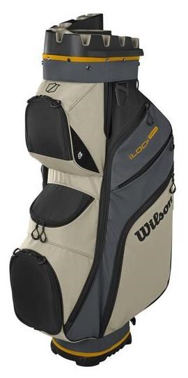 Wilson I-Lock Dry Cartbag, grau/khaki/orange