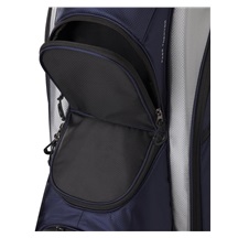 Wilson Feather Cartbag, dunkelblau/silber