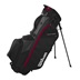 Wilson Feather Standbag, schwarz/grau/rot