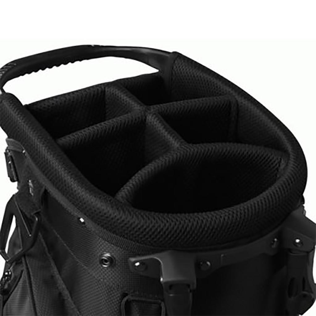 Wilson Feather Standbag, schwarz/grau/rot