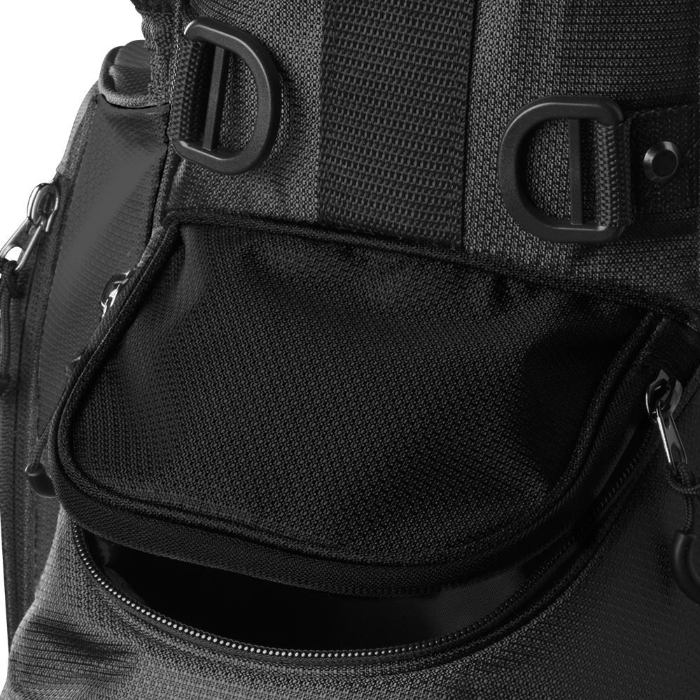 Wilson Feather Standbag, dunkelblau/weiss