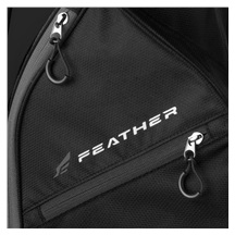 Wilson Feather Standbag, dunkelblau/weiss
