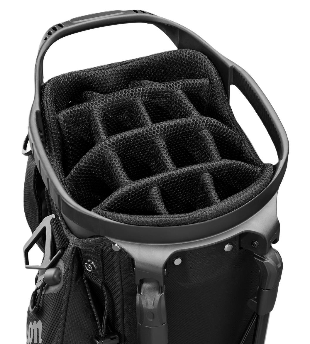 Wilson Talus 5 Standbag, schwarz/weiss