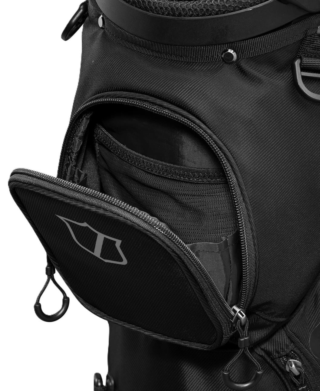 Wilson Talus 5 Standbag, schwarz/weiss