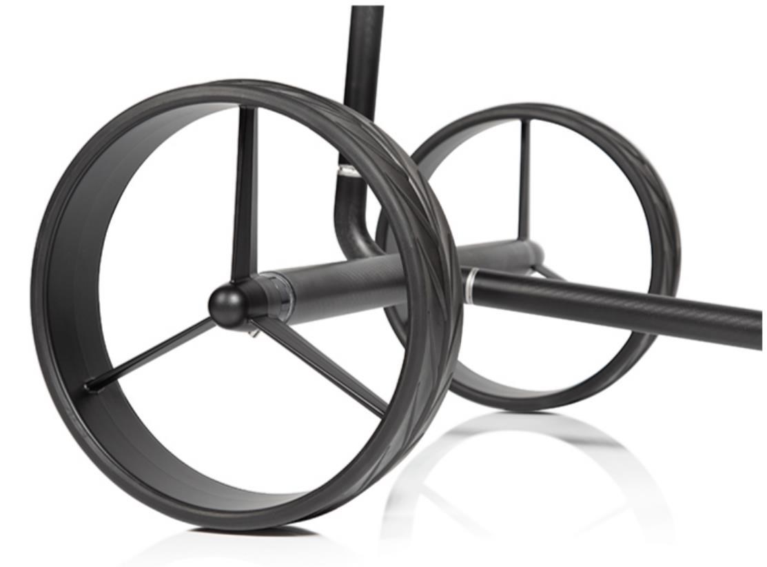 JuCad Carbon Travel Nero SV 3.0 Elektrotrolley