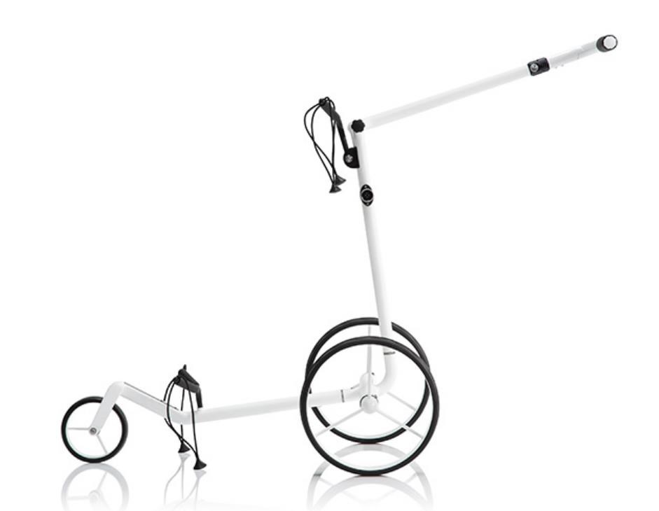 JuCad Carbon Travel Bianco SV 3.0 Elektrotrolley