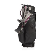 JuCad Bag 3in1 Pro Dry Cartbag, schwarz/grau/rosa